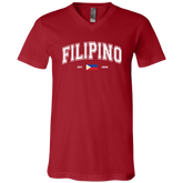 Filipino Est 1898 Unisex Jersey V-Neck T-Shirt